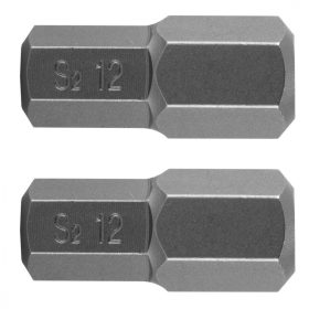 Imbusz bit 12x30mm, S2x2db