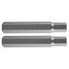 Imbusz bit 12x75mm, S2x2db
