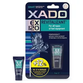   Xado 10333 EX120 revitalizáló gél üzemanyag-adagolókhoz, 9ml
