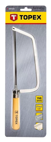 Fémfűrész 150mm fanyéllel