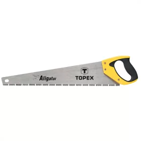 Kézifűrész 500mm, 3-as élezés, 7TPI, Aligator"