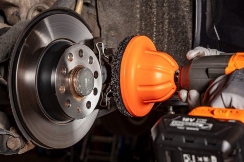 Cserélhető csiszolótárcsa 11-136 kerékagy tisztítóhoz, 150mm, tépőzáras