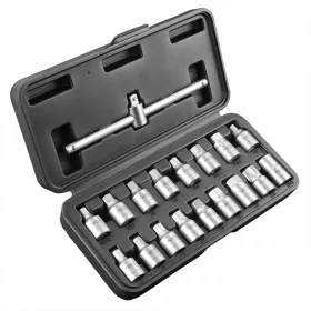 Olajleeresztő kulcskészlet 18db 3/8"