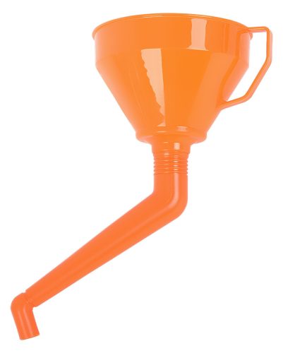 Tölcsér 160 mm, 1,2L, egyenes kifolyóval, polietilén