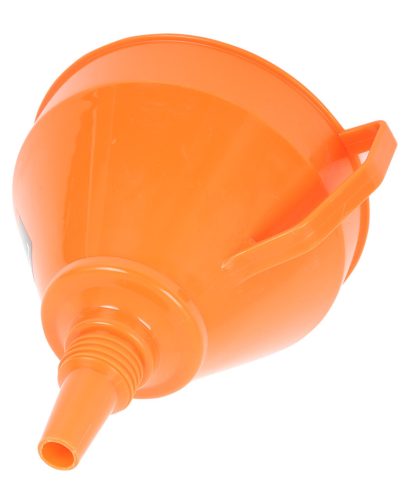 Tölcsér 160 mm, 1,2L, egyenes kifolyóval, polietilén