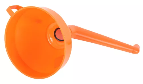 Tölcsér 160 mm, 1,2L, hajlított kifolyóval, polietilén