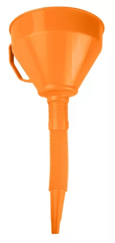 Tölcsér 160mm, 1,2L, flexibilis kifolyóval, polietilén