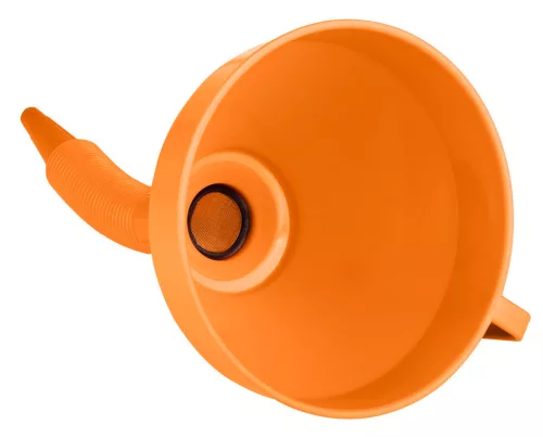 Tölcsér 160mm, 1,2L, flexibilis kifolyóval, polietilén