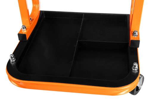 Szerelőszék, szerszámos polccal