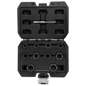   Dugókulcskészlet SÉRÜLT FEJŰ csavarokhoz, 3/8", 11db