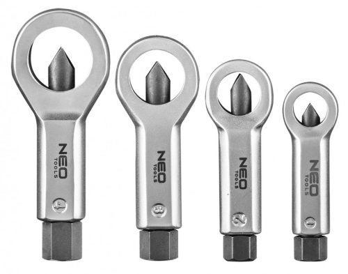 Csavaranya vágó készlet, 4db