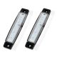 25170 6LED-es szélességjelző - fehér - E-jel -12-24V