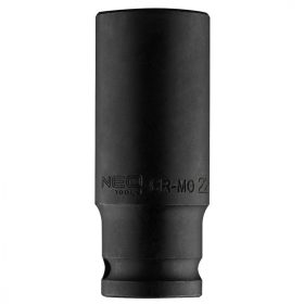 Hosszú Gépi dugókulcs 1/2", 22mm, Cr-Mo