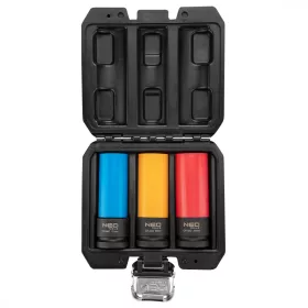   Dugókulcskészlet ALUFELNIHEZ, VÉKONYFALÚ, 1/2", 3db (17mm, 19mm, 21mm), Cr-Mo