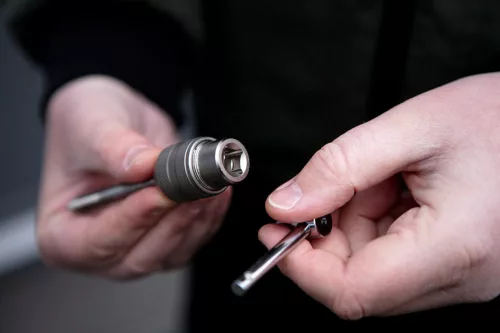 Befogóadapter menetfúrókhoz, 3/8", M5-M12