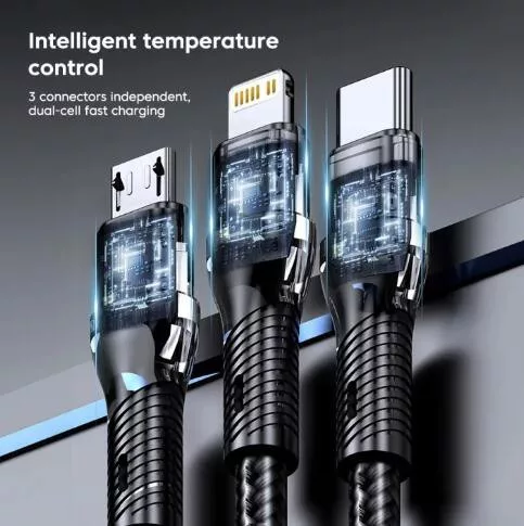 3IN2 töltő különböző töltőfejekkel - 5A 12-24V