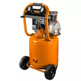   Olajos kompresszor, álló, 40 liter, 2 gyorscsatlakozó, 2 nyomásmérő