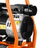 Kompresszor, 12L, olajmentes, extra csendes, kefementes motorral, 95L/perc, 8bar