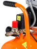 Kompresszor, 24L, 8 bar, 125l/perc, extra csendes, kefementes motorral, olajmentes, 80db
