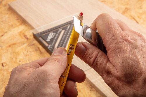 Ácsceruza üveghez, csempéhez piros, 240mm