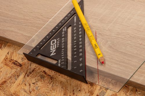 Ácsceruza üveghez, csempéhez piros, 240mm