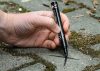 4db jelölőfilc, lakkfilc, vízálló festékkel, alu festéktartály házzal, fekete, vastag hegyű