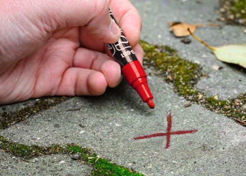 4db jelölőfilc, lakkfilc, vízálló festékkel, alu festéktartály házzal, színes, vastag hegyű