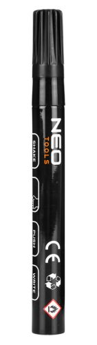 4db jelölőfilc, lakkfilc, vízálló festékkel, alu festéktartály házzal, színes, vastag hegyű