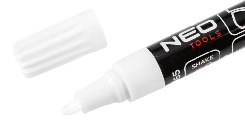 Jelölőfilc, lakkfilc, vízálló festékkel, alu festéktartály, fehér, normál hegyű, Rendelési egység: 12db