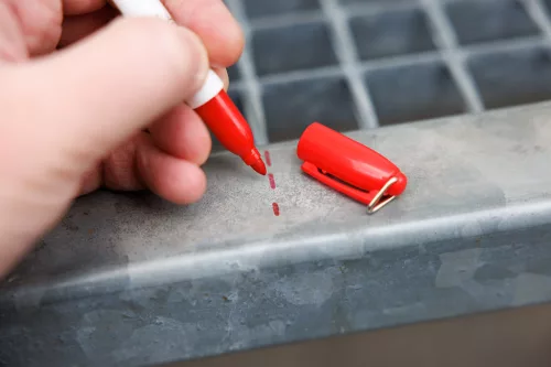 Jelölőfilc, mini, 4 színben, dobozban, 80db