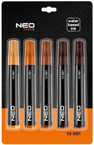 Bútorjavító filc készlet, 5 db-os