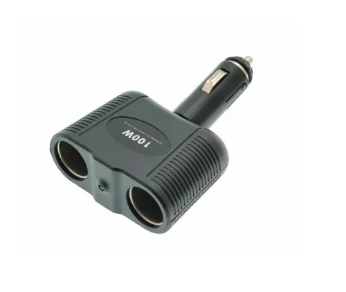 Szivargyújtó elosztó - állítható - 12/24V - max 100W