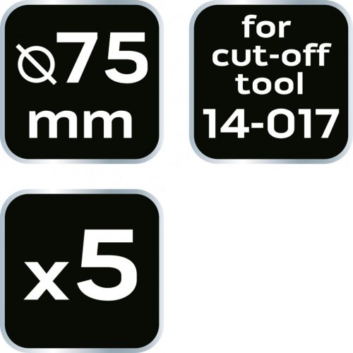 Vágótárcsa 14-017-hez, 5db