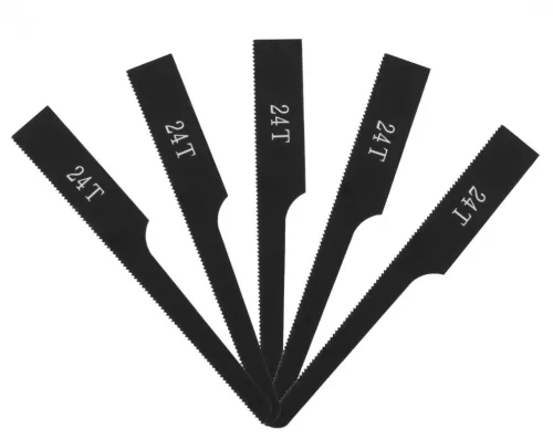 Fűrészlap készlet 14-034 pneumatikus orrfűrészhez, 24 és 32 fogú lapok, 10db