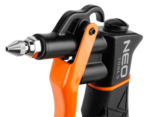 Pneumatikus lefúvópisztoly, nagy teljesítményű, cserélhető fejekkel