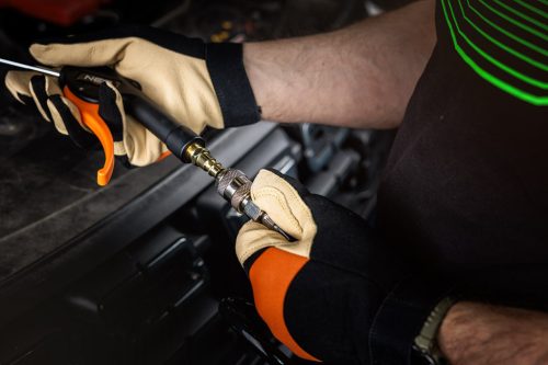 Pneumatikus lefúvópisztoly, 300mm