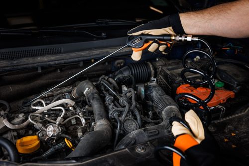 Pneumatikus lefúvópisztoly, 510mm