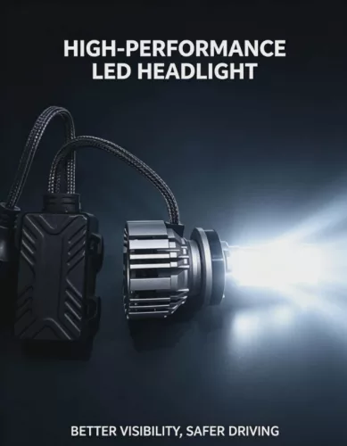 Gigowatt H11/H8/H9 Led fényszóró szett 12/24V - CANBUS - 100W