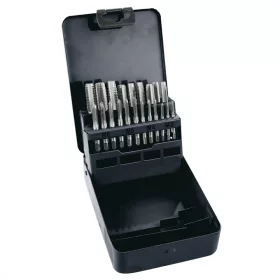Menetfúró készlet 21db m3-m12