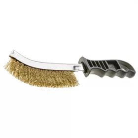Spidkefe, drótkefe, 240mm,réz, hullámos