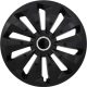 Jestic 14" Fox Ring Black (Prestige Plus) Dísztárcsa garnitúra