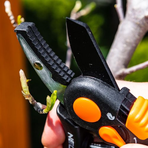 Metszőolló, rávágó, max.18mm, teflon bevonat, állítható pengenyílás, 200mm