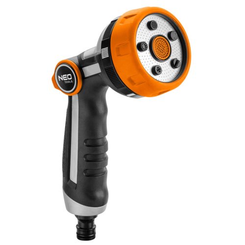 Öntözőpisztoly 5 funkciós, hüvelykujj szabályozás