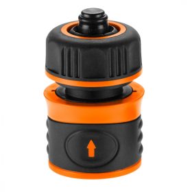   Tömlő gyorscsatlakozó 1/2", vizstoppos, kétkomponensű