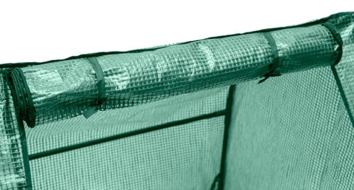 Növényház, 240x90x90cm, pe fólia, fémszerkezet