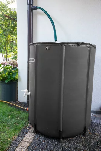 Esővízgyűjtő tartály, összecsukható, PVC, 500L