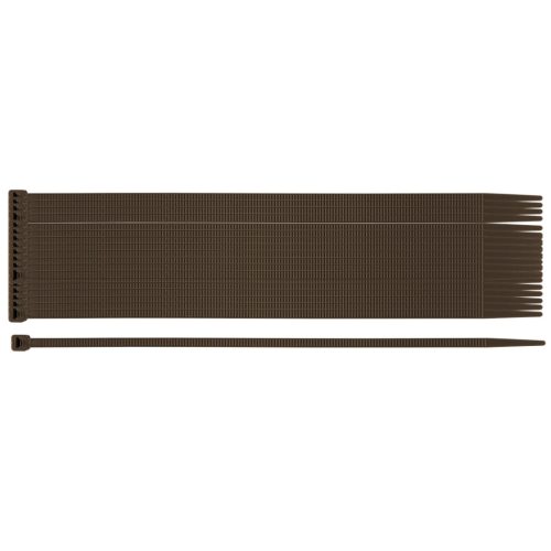 Kerti kötegelő, gyorskötöző 3.6x200mm, 50db, barna