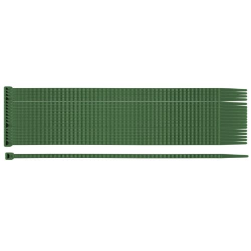 Kerti kötegelő, gyorskötöző 3.6x200mm, 50db, zöld