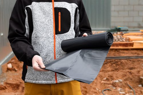 Szemeteszsák, 120L, 70x110cm, 50mic, fekete, 10db