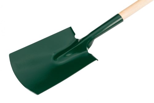 Ásólapát, t markolattal, fa nyéllel, american